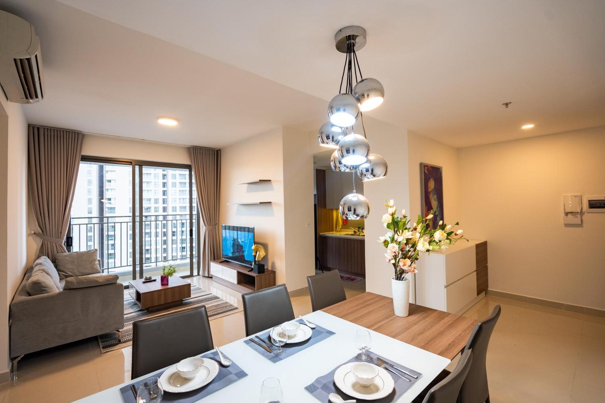 Central Business District Rivergate Apartment - Free Pickup & Pool Ho Chi Minh-byen Eksteriør bilde